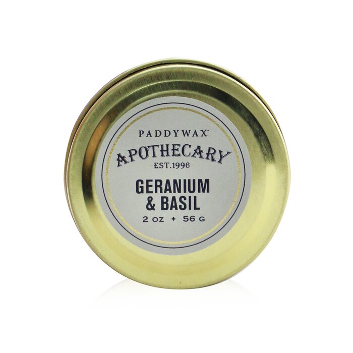 Apothecary Свеча - Geranium & Basil