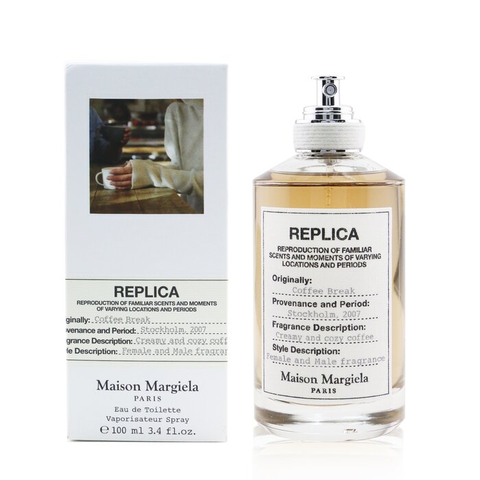 Maison Margiela Replica Coffee Break туалетная вода 100 мл для мужчин и женщин, гурманский аромат с нотами перца и ванили