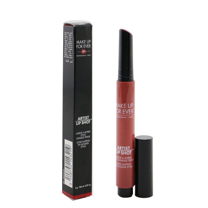 Помада-лак Make up for Ever Artist Lip Shot с блеском для губ 2 г