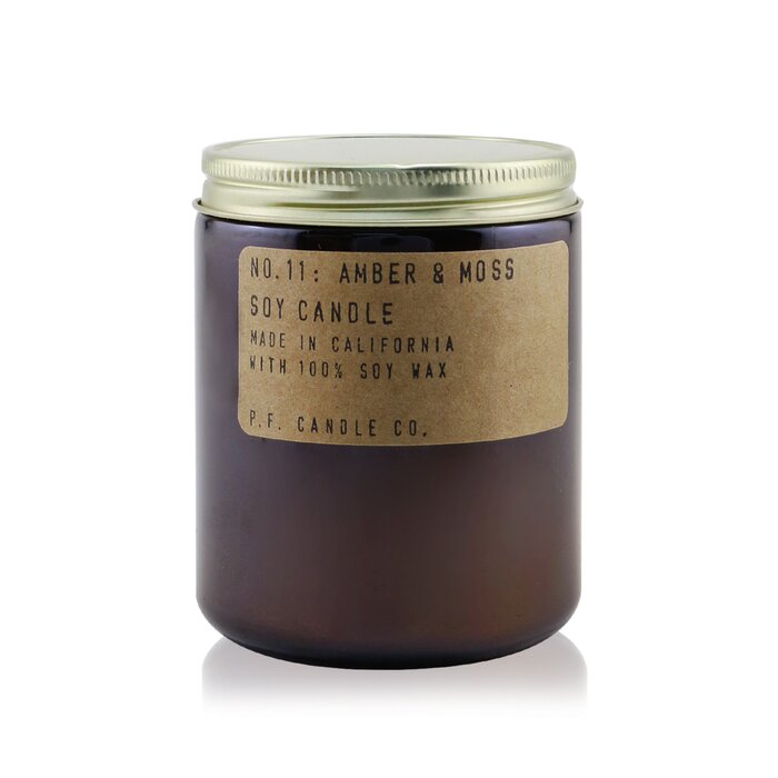 Свеча P.F. Candle Co. с ароматом янтаря и мха, 99 г