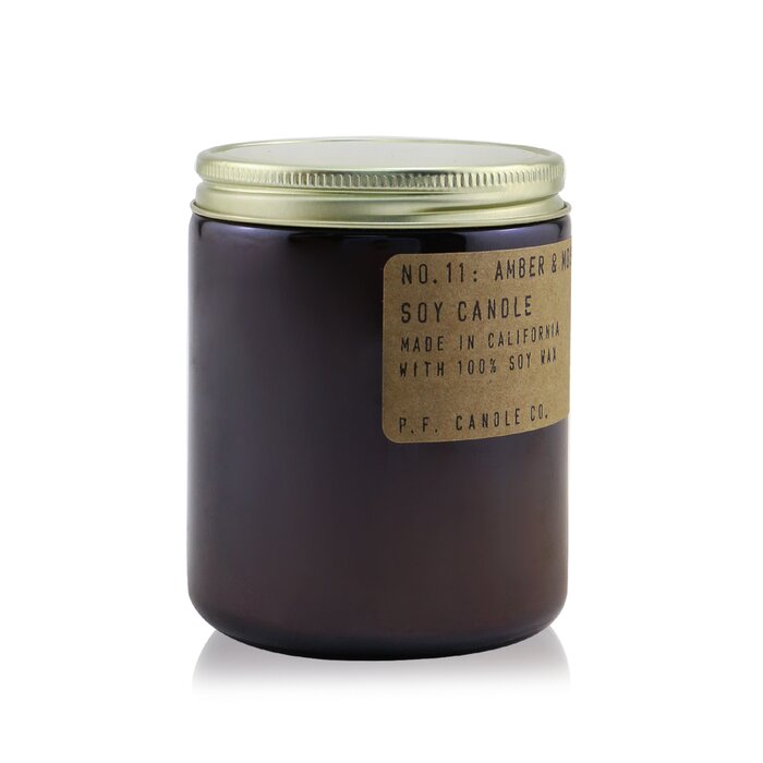 Свеча P.F. Candle Co. с ароматом янтаря и мха, 99 г