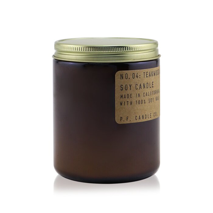 Свеча P.F. Candle Co. с ароматом тикового дерева и табака, 99 г