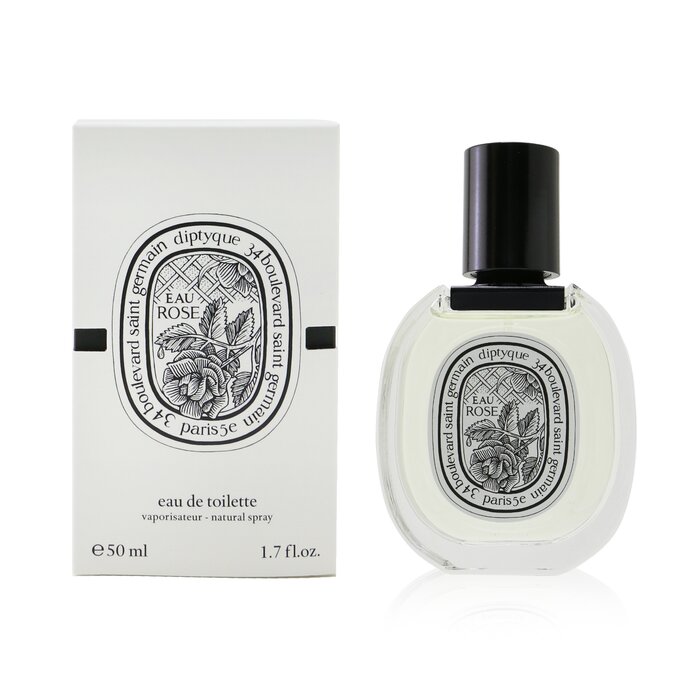 Diptyque Eau Rose туалетная вода 50 мл — цветочно-фруктовый аромат для женщин с нотами бергамота, черной смородины и розы