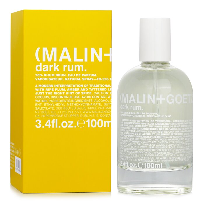 парфюмированная вода Dark Rum с аккордами кожи и рома для мужчин и женщин, 50 мл
