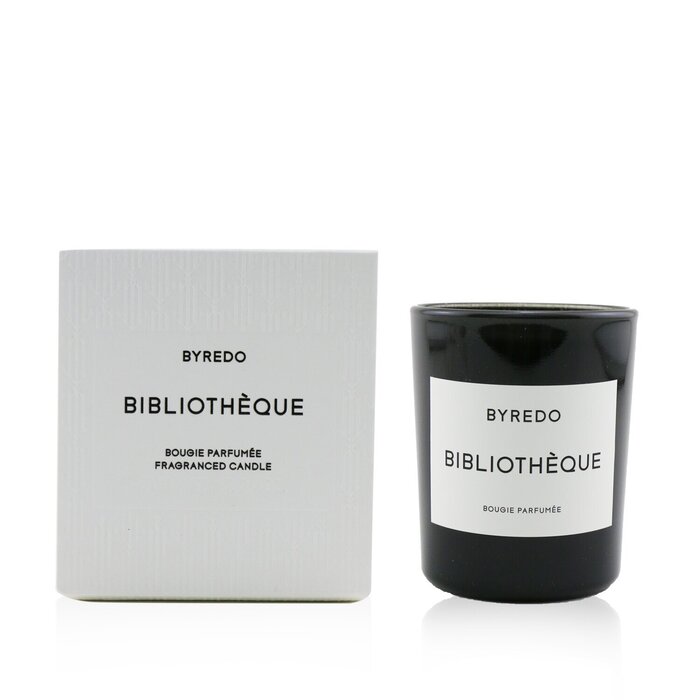 Ароматическая свеча Byredo Bibliotheque с древесными нотами, 70 г