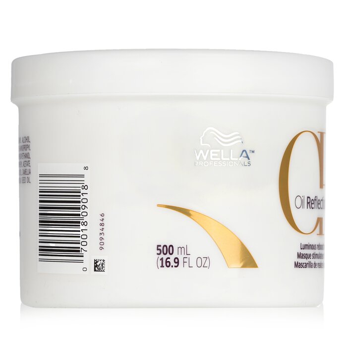 Маска для волос Wella Oil Reflections с маслом семян камелии и экстрактом белого чая, 500 мл