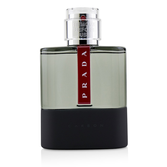 Eau de toilette Prada Luna Rossa Carbon 50 мл — фужерный аромат для мужчин с бергамотом и пачули