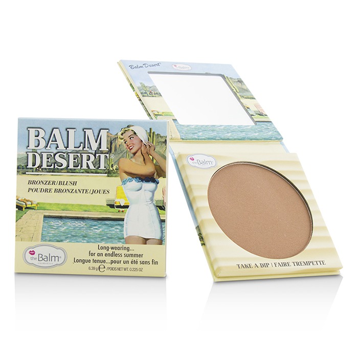 Румяна-бронзатор с легкой текстурой для лица TheBalm Balm Desert, 6,39 г
