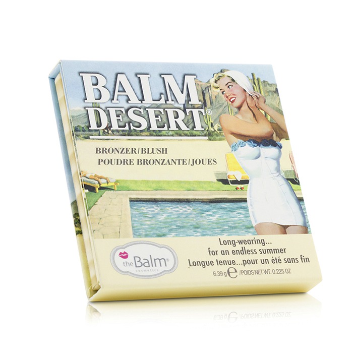 Румяна-бронзатор с легкой текстурой для лица TheBalm Balm Desert, 6,39 г