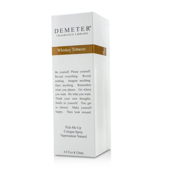 Demeter парфюм Whiskey Tobacco для мужчин, 120 мл – древесно-пряный аромат с нотами виски и табака