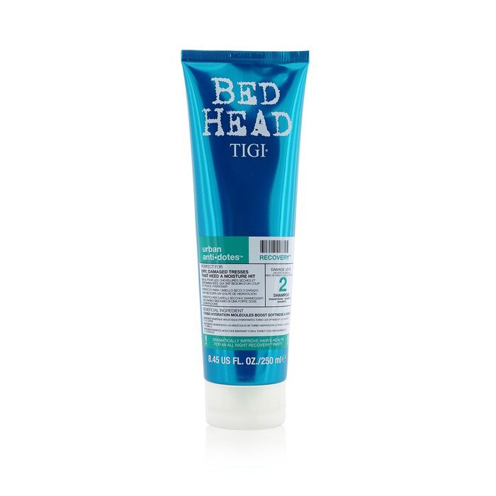 Шампунь TIGI Bed Head Urban Anti+dotes Recovery для восстановления сухих и повреждённых волос, 250 мл