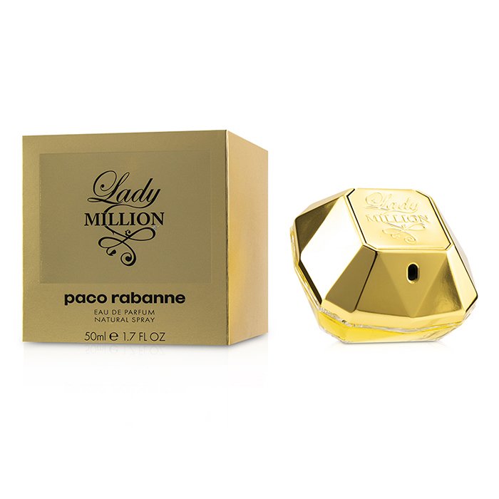 Парфюм Paco Rabanne Lady Million 50 мл — элегантный аромат с цветочными нотами и сладким медом для женщин