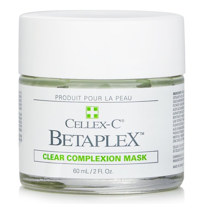 Очищающая маска для лица Cellex-C с комплексом Betaplex, 60 мл против жирной кожи и акне