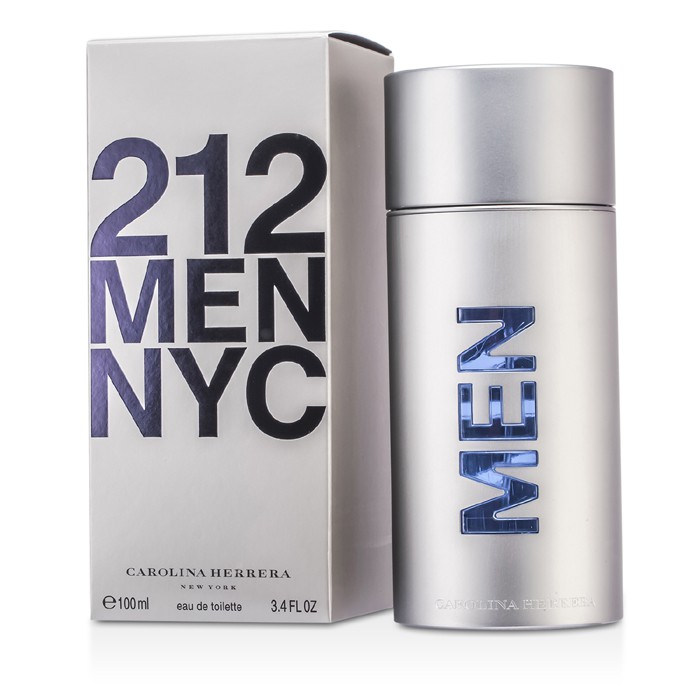 Carolina Herrera 212 NYC туалетная вода для мужчин с пряными и древесными нотами, 100 мл