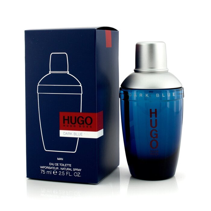 Hugo Boss Dark Blue туалетная вода для мужчин с цитрусовыми нотами 75 мл