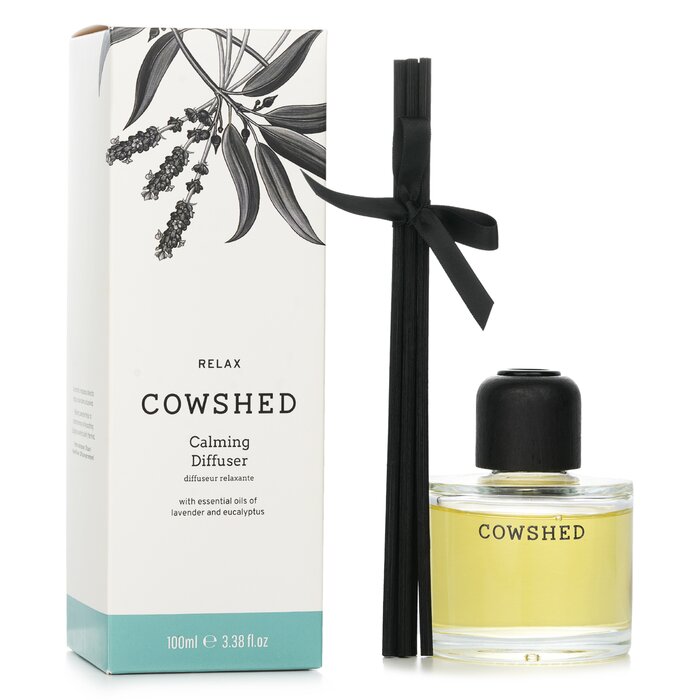 Ароматический диффузор Cowshed Relax с лавандой и эвкалиптом 100 мл для расслабляющей атмосферы