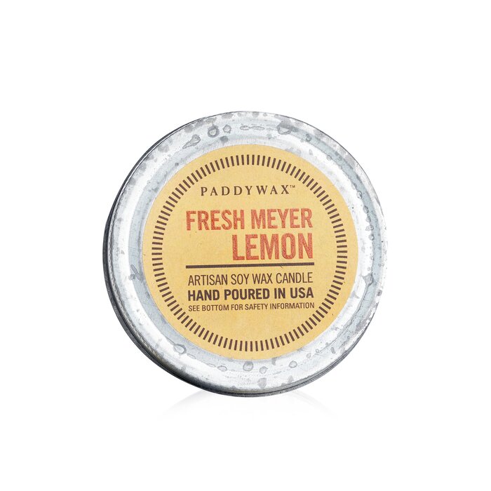 Свеча ароматическая Paddywax Fresh Meyer Lemon с лимонным ароматом, 269 г