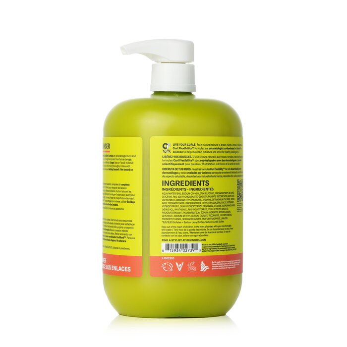 Очищающее средство для вьющихся волос DevaCurl с комплексом CurlBond, 355 мл
