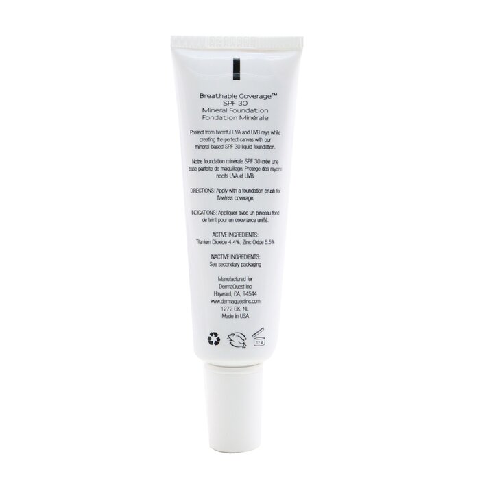 Минеральный тональный крем с SPF 30 для лица DermaQuest, 29.6 мл