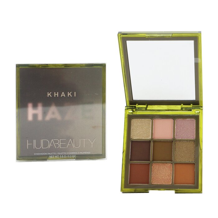 Палитра теней для век Huda Beauty Haze Obsessions, 9 оттенков, 5.8 г, для создания дневного и вечернего макияжа