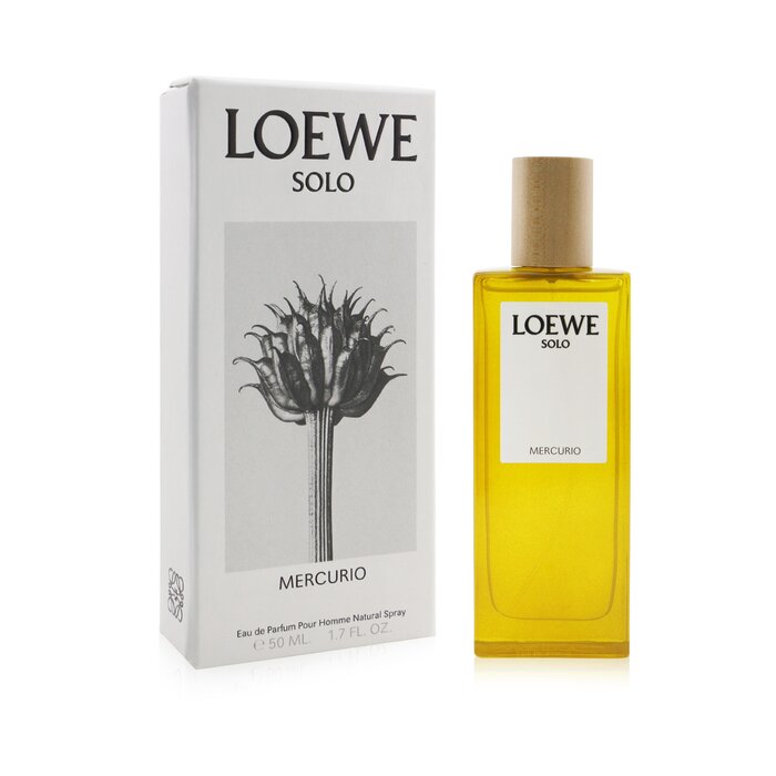 Loewe Solo Mercurio духи для мужчин с фруктовыми и древесными нотами, 100 мл