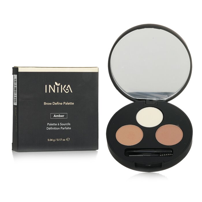 Палетка для бровей с маслами и воском INIKA Organic, 5.04 г