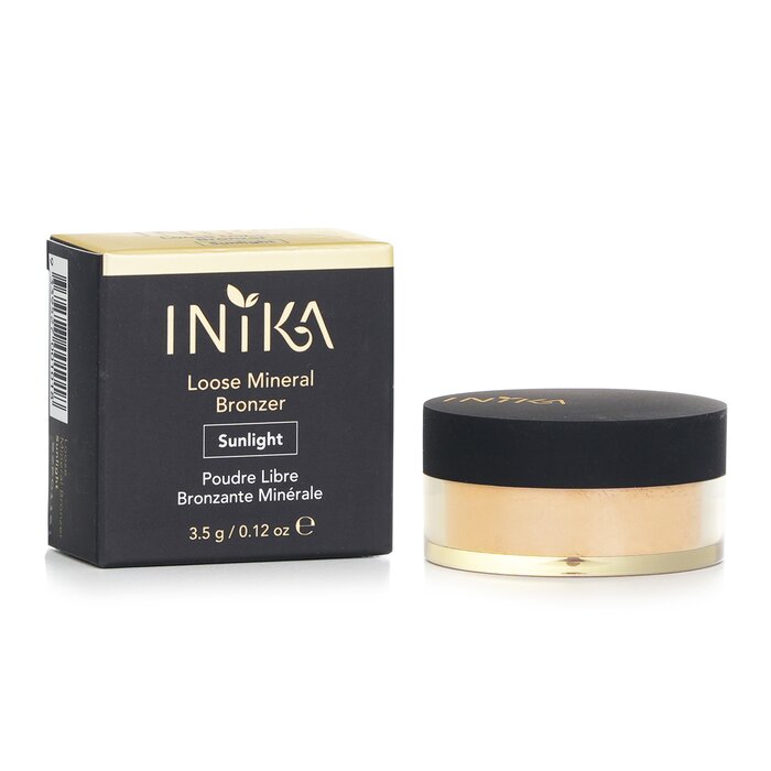Рассыпчатый бронзатор с минералами для лица INIKA Organic, 3.5 г