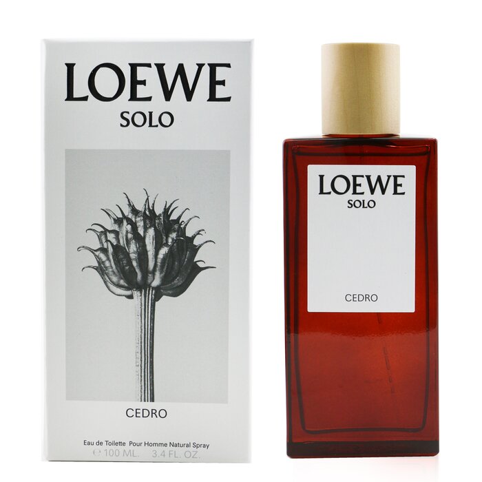 Loewe Solo Cedro парфюмерная вода 50 мл — древесно-пряный аромат для мужчин с нотами мандарина и кедра