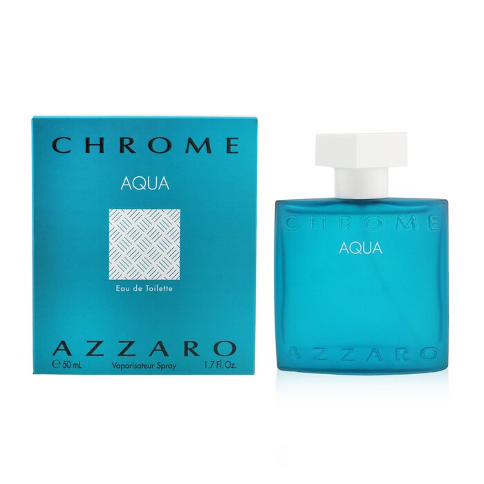Loris Azzaro Chrome Aqua туалетная вода для мужчин, 100 мл — свежий водный аромат с нотами грейпфрута и морской свежести