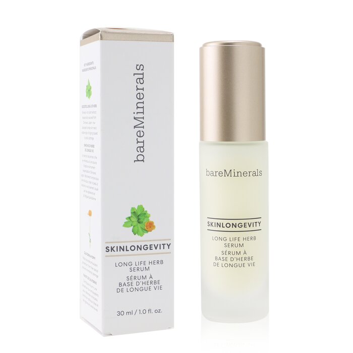 Сыворотка BareMinerals Skinlongevity с экстрактом калифорнийского мака, 50 мл