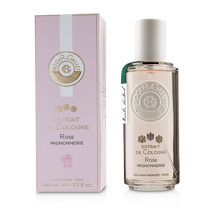Экстракт колона Roger & Gallet Роза Минионери, 30 мл — цветочный аромат с мандарином и розой для женщин