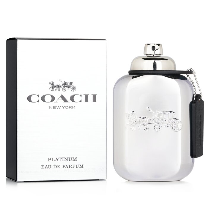 Coach Platinum парфюмированная вода для мужчин, 60 мл – восточный древесный аромат с нотами перца и сандала.