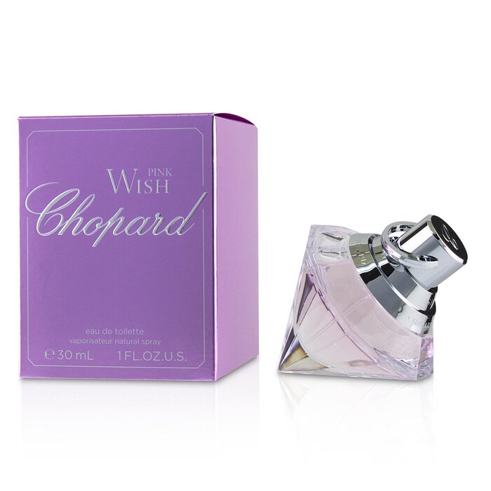 Eau De Toilette Pink Wish от Chopard, 30 мл — цветочно-фруктовый аромат для женщин с нотами мандарина, розы и сандала.
