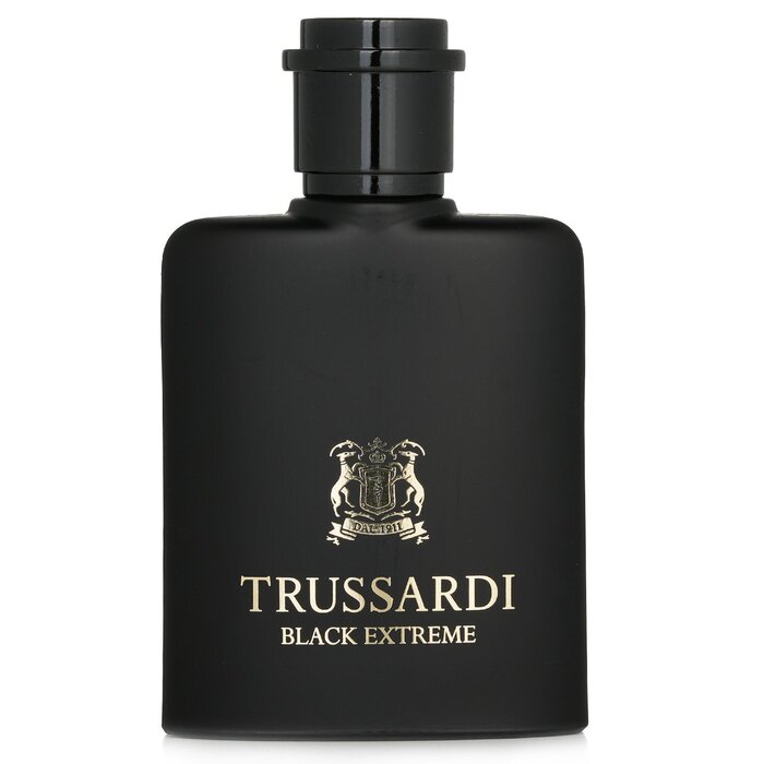 Trussardi черное экстрим туалетная вода для мужчин с древесно-кожаным ароматом 30 мл