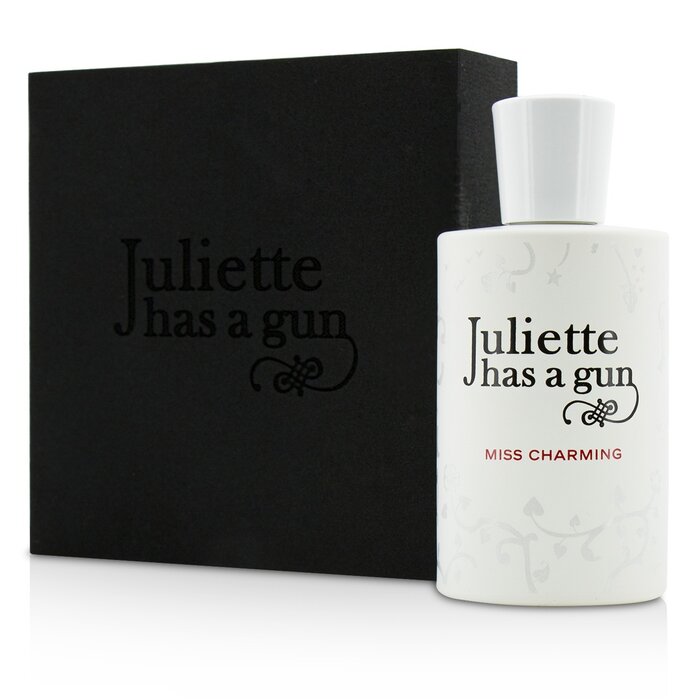 Juliette has a gun Miss Charming парфюм-спрей 50 мл — цветочно-фруктовый аромат с нотами розы и клубники для уверенных женщин.