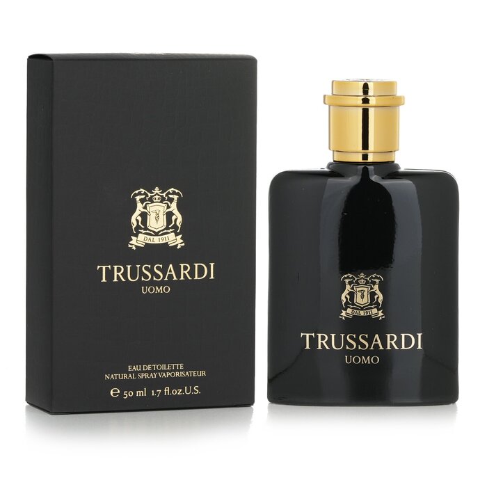 Trussardi Uomo туалетная вода 50 мл — классический мужской аромат с нотами бергамота, табака и сандала