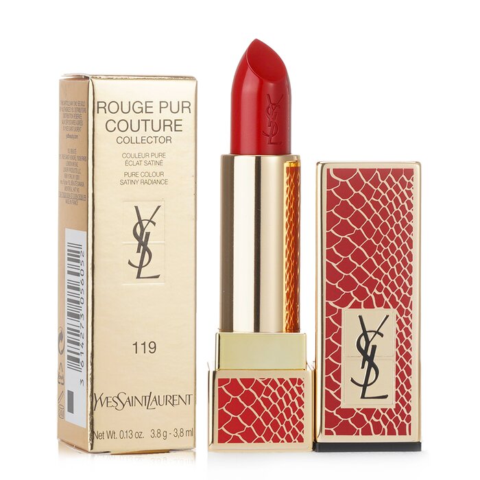 Помада Yves Saint Laurent Rouge Pur Couture с экстрактом розмарина и моркови, 3.8 г