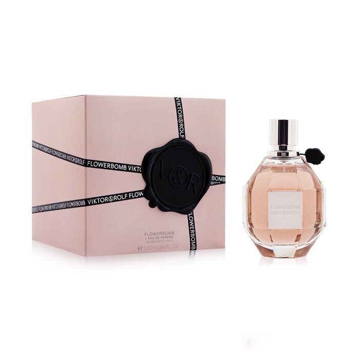 Парфюм Flowerbomb от Viktor & Rolf, 100 мл — цветочный аромат с жасмином и пачули для вечернего выхода.