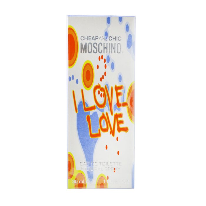 Moschino I Love Love туалетная вода для женщин, цитрусово-цветочная, 30 мл