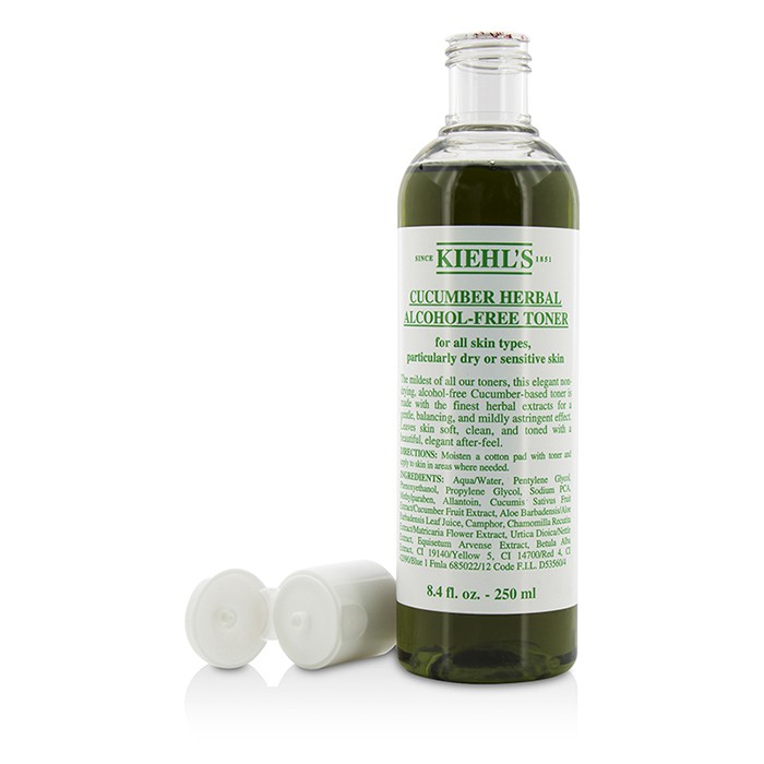 Тоник для лица с экстрактом огурца Kiehl's, 250 мл — для сухой и чувствительной кожи