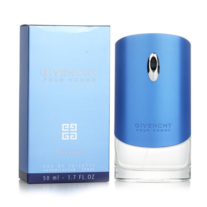 Givenchy Blue Label туалетная вода для мужчин, 100 мл — свежий аромат с бергамотом и перцем