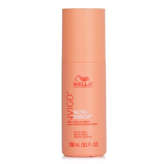 Восстанавливающий бальзам для волос Wella Invigo Nutri-Enrich 150 мл с витамином Е и экстрактом годжи