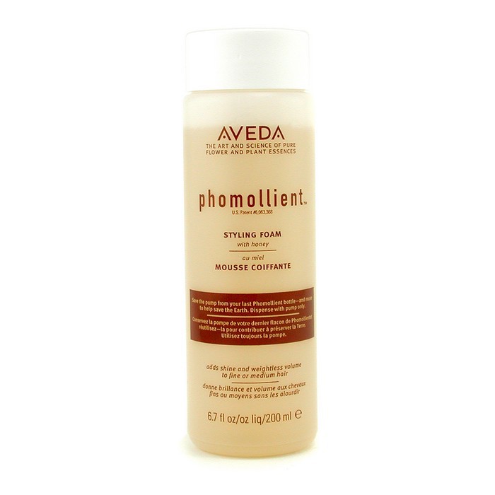 Aveda фоам для укладки Phomollient с органическим медом, 200 мл