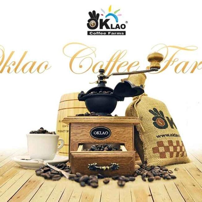 Кофе в пакетах Oklao с обжаренной арабикой, насыщенный вкус, 10 пакетиков