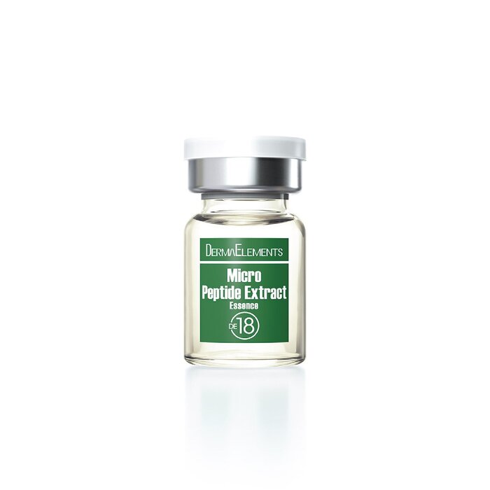 Экстракт микро пептидов DermaElements для лица, 6 ампул по 5 мл — защита от морщин и увлажнение кожи