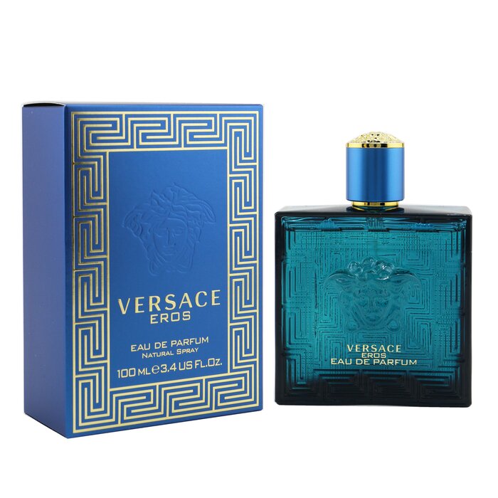 Versace Eros Парфюмерная вода для мужчин 50 мл с нотами мяты, яблока и древесных акцентов