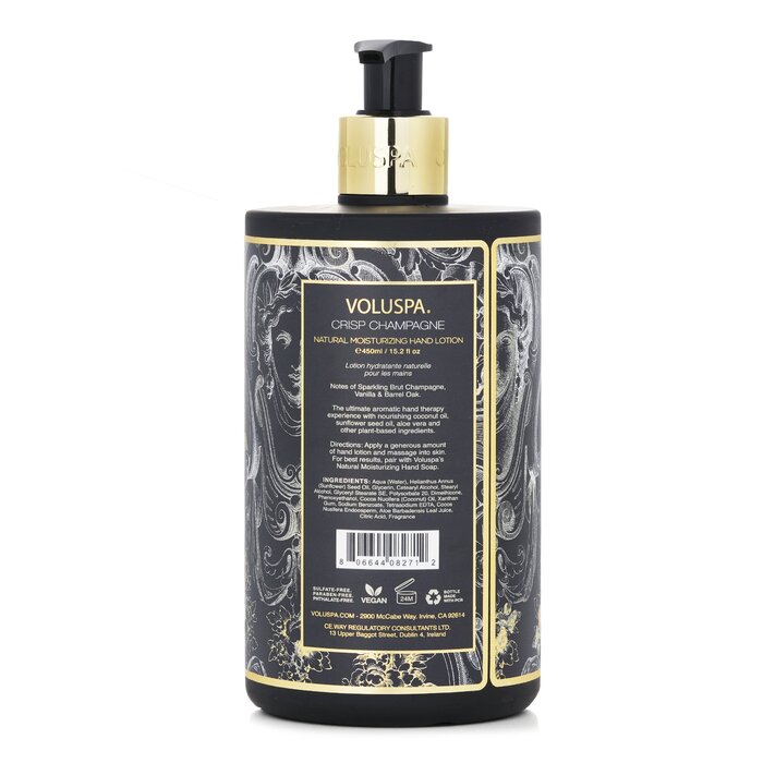 Crisp Champagne Natural Moisturizing Hand Lotion 450ml/15.2oz