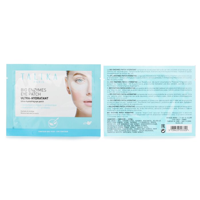 Bio Enzymes Eye Patch Ultra Hydratant 1pair