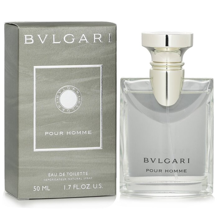 Туалетная вода Bvlgari Pour Homme с ароматом черного чая для мужчин, 50 мл