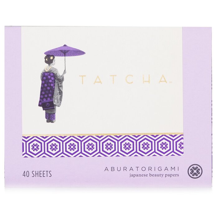 Японские впитывающие салфетки Tatcha с золотом для лица, 40 шт.